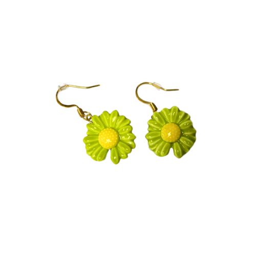 Ceramic Flower Earrings - Multiple Colors!