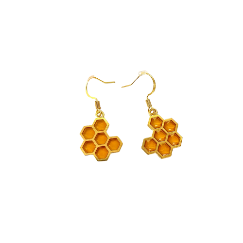 Honeycomb Earrings