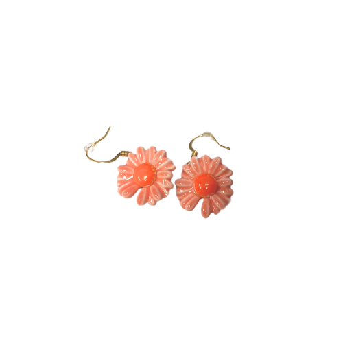 Ceramic Flower Earrings - Multiple Colors!