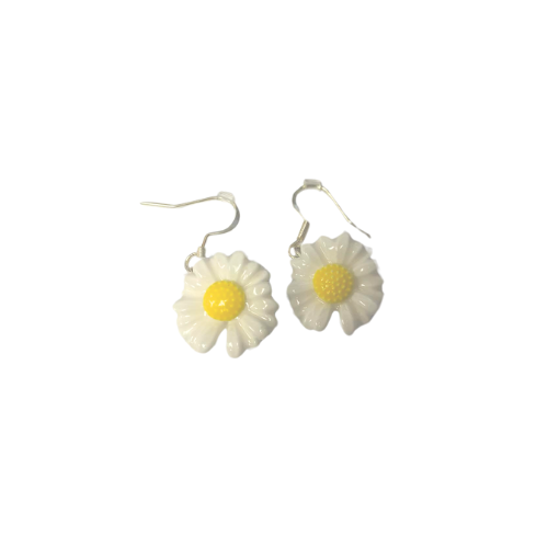 Ceramic Flower Earrings - Multiple Colors!