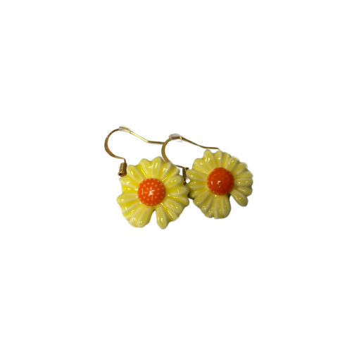 Ceramic Flower Earrings - Multiple Colors!