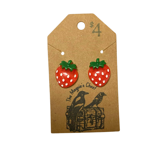 Strawberry Stud Earrings